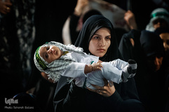 همایش شیرخوارگان حسینی در مصلی شهر ری
