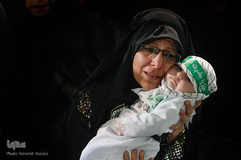 همایش شیرخوارگان حسینی در مصلی شهر ری
