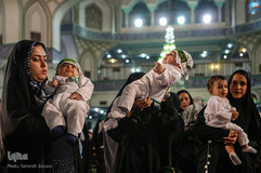 همایش شیرخوارگان حسینی در مصلی شهر ری
