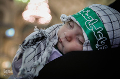 همایش شیرخوارگان حسینی در مصلی شهر ری
