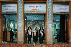 همایش شیرخوارگان حسینی در مصلی شهر ری
