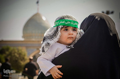 همایش شیرخوارگان حسینی در مصلی شهر ری
