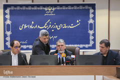 نخستین نشست خبری وزیر فرهنگ و ارشاد اسلامی