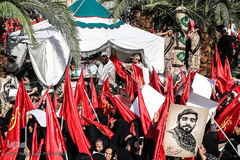 مراسم تشییع پیکر شهید محسن حججی در تهران