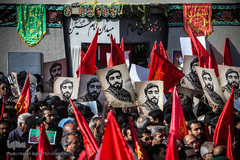 مراسم تشییع پیکر شهید محسن حججی در تهران