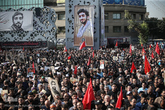 مراسم تشییع پیکر شهید محسن حججی در تهران