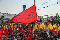 مراسم تشییع پیکر شهید محسن حججی در تهران