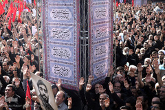 مراسم تشییع پیکر شهید محسن حججی در تهران