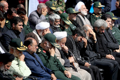 مراسم تشییع پیکر شهید محسن حججی در تهران