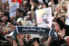 مراسم تشییع پیکر شهید محسن حججی در تهران