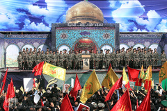 مراسم تشییع پیکر شهید محسن حججی در تهران