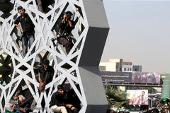 مراسم تشییع پیکر شهید محسن حججی در تهران