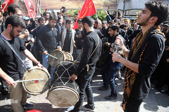 مراسم تشییع پیکر شهید محسن حججی در تهران