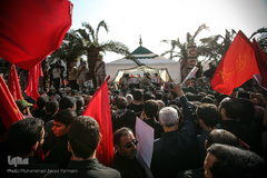 مراسم تشییع پیکر شهید محسن حججی در تهران