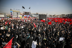 مراسم تشییع پیکر شهید محسن حججی در تهران