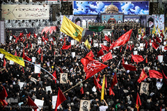 مراسم تشییع پیکر شهید محسن حججی در تهران