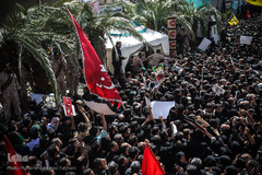 مراسم تشییع پیکر شهید محسن حججی در تهران