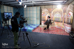 بازدید آیت‌الله سید احمد حسینی خراسانی، عضو خبرگان رهبری از ایکنا