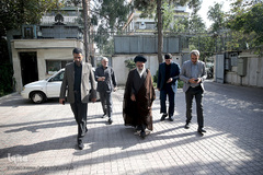 بازدید آیت‌الله سید احمد حسینی خراسانی، عضو خبرگان رهبری از ایکنا