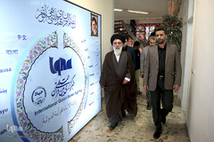 بازدید آیت‌الله سید احمد حسینی خراسانی، عضو خبرگان رهبری از ایکنا