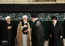 دومین شب مراسم عزاداری حضرت اباعبدالله الحسین علیه‌السلام در محضر رهبر انقلاب