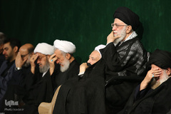 دومین شب مراسم عزاداری حضرت اباعبدالله الحسین علیه‌السلام در محضر رهبر انقلاب