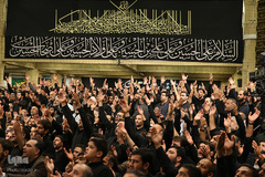 دومین شب مراسم عزاداری حضرت اباعبدالله الحسین علیه‌السلام در محضر رهبر انقلاب