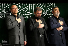 دومین شب مراسم عزاداری حضرت اباعبدالله الحسین علیه‌السلام در محضر رهبر انقلاب