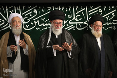 دومین شب مراسم عزاداری حضرت اباعبدالله الحسین علیه‌السلام در محضر رهبر انقلاب