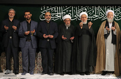 دومین شب مراسم عزاداری حضرت اباعبدالله الحسین علیه‌السلام در محضر رهبر انقلاب