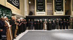 دومین شب مراسم عزاداری حضرت اباعبدالله الحسین علیه‌السلام در محضر رهبر انقلاب