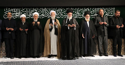 دومین شب مراسم عزاداری حضرت اباعبدالله الحسین علیه‌السلام در محضر رهبر انقلاب