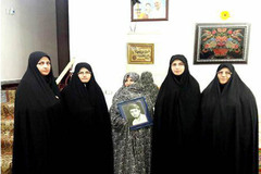 خانواده شهید اباصلت چراغی