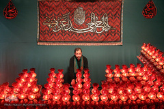 مشعل گردانی محله دولت آباد