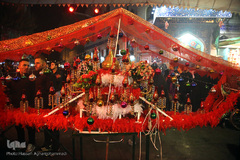 مشعل گردانی محله دولت آباد