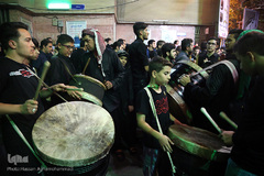 مشعل گردانی محله دولت آباد