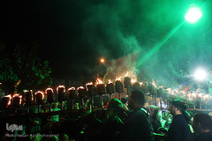 مشعل گردانی محله دولت آباد