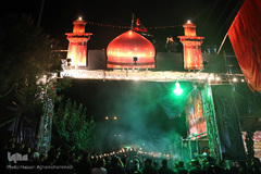 مشعل گردانی محله دولت آباد