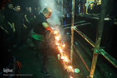 مشعل گردانی محله دولت آباد