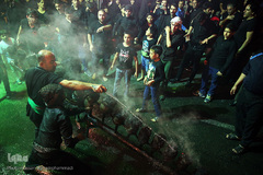 مشعل گردانی محله دولت آباد