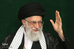 مراسم عزاداری شب تاسوعای حسینی با حضور رهبر معظم انقلاب
