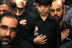 مراسم عزاداری شب تاسوعای حسینی با حضور رهبر معظم انقلاب