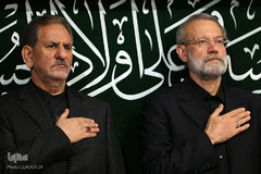 مراسم عزاداری شب تاسوعای حسینی با حضور رهبر معظم انقلاب