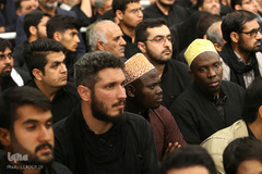 مراسم عزاداری شب تاسوعای حسینی با حضور رهبر معظم انقلاب