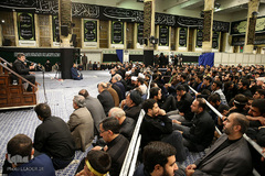 مراسم عزاداری شب تاسوعای حسینی با حضور رهبر معظم انقلاب