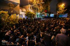 مراسم عزاداری شب عاشورای حسینی در تهران