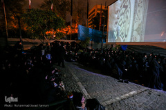 مراسم عزاداری شب عاشورای حسینی در تهران