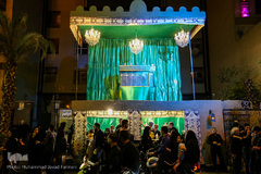 مراسم عزاداری شب عاشورای حسینی در تهران