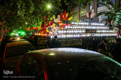 مراسم عزاداری شب عاشورای حسینی در تهران