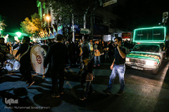 مراسم عزاداری شب عاشورای حسینی در تهران